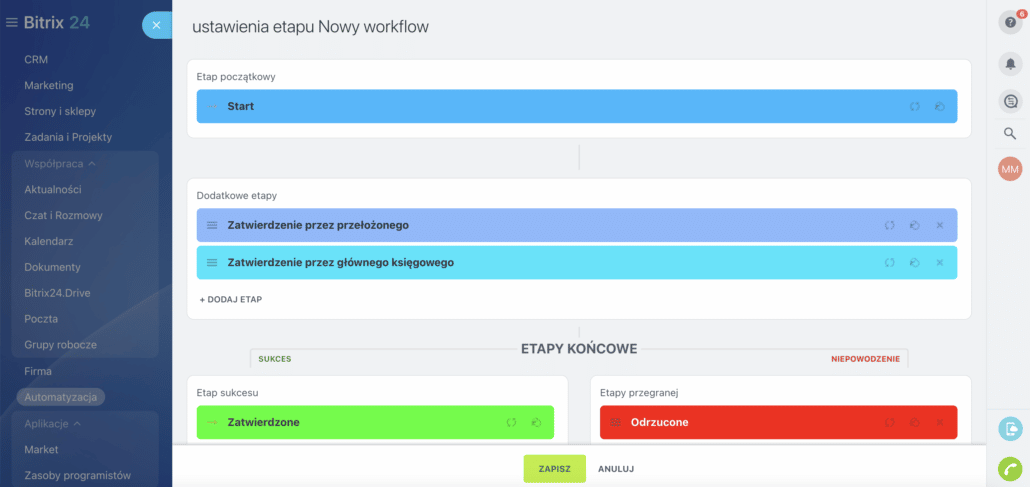 bitrix24 automatyzacje