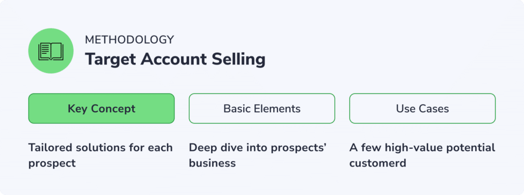 Target Account Selling Methodology Overview