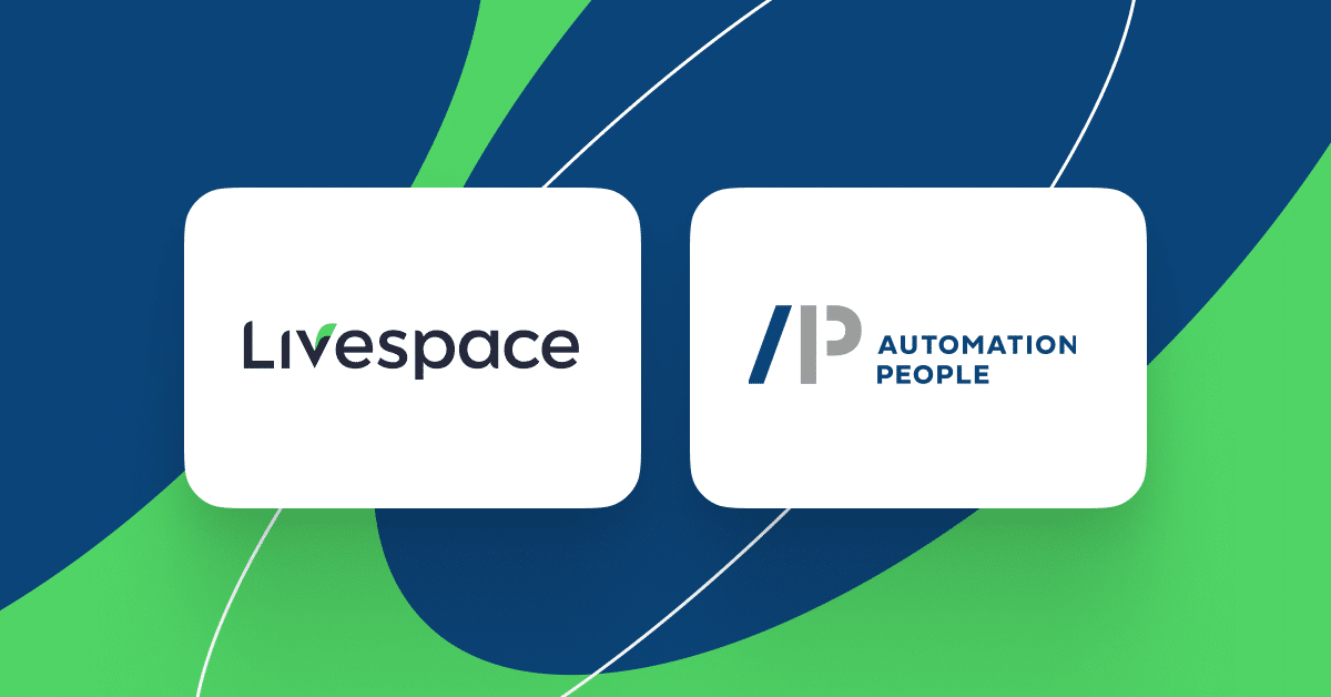 Livespace logo and Automation People logo